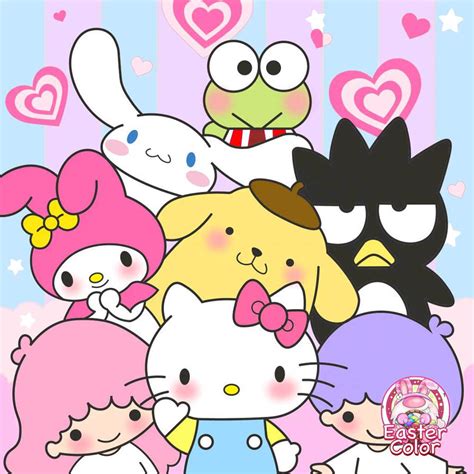 hello kitty and friends.